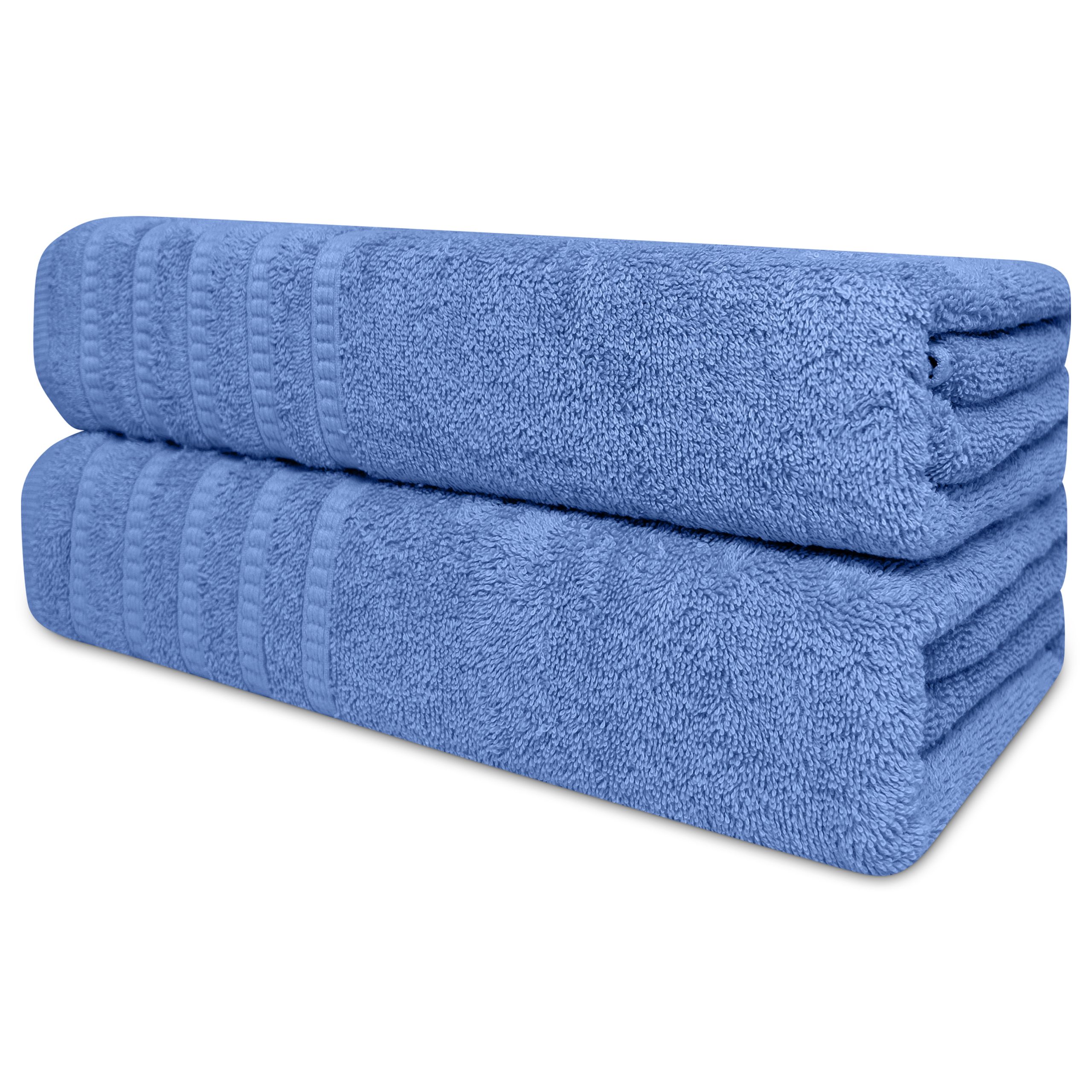 Juego de Toallas de Sábana 2 piezas-100% algodón peinado,Toallas de 550 gsm - Imagen 5